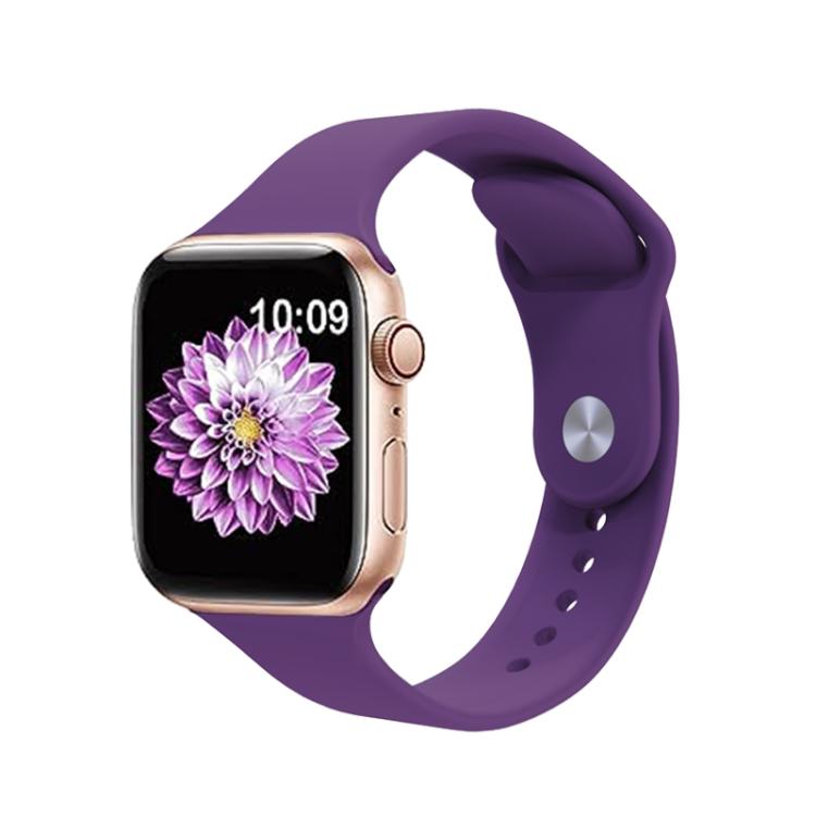 Kalebol Reverse Buckle Silicone Watch Band, For Apple Watch 42mm / 41mm / 40mm / 38mm