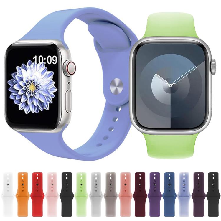 Kalebol Reverse Buckle Silicone Watch Band, For Apple Watch 42mm / 41mm / 40mm / 38mm