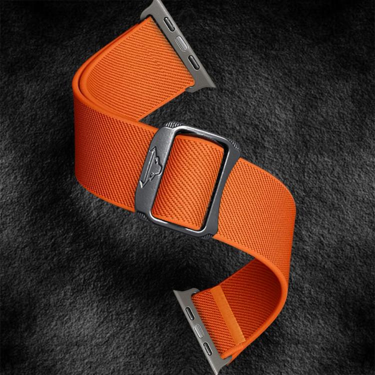 Kalebol Bull Bead Buckle Elastic Nylon Watch Band, For Apple Watch 46mm / 49mm / 45mm / 44mm, For Apple Watch 42mm / 41mm / 40mm / 38mm