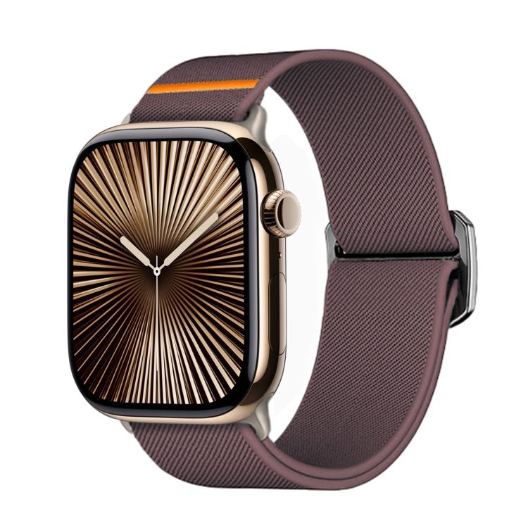 Kalebol Bull Bead Buckle Elastic Nylon Watch Band, For Apple Watch 46mm / 49mm / 45mm / 44mm, For Apple Watch 42mm / 41mm / 40mm / 38mm