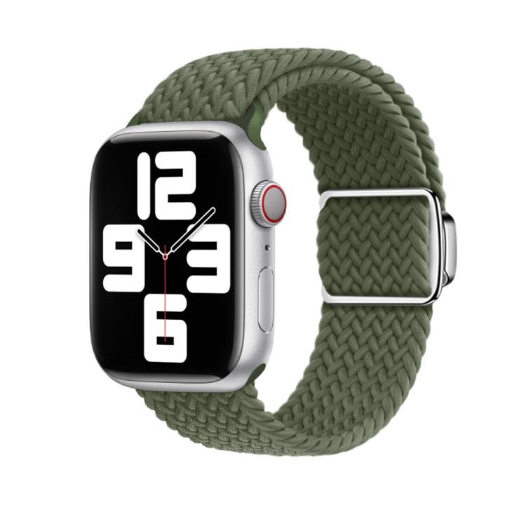 Kalebol Nylon Loop Magnetic Buckle Watch Band, For Apple Watch 46mm / 49mm / 45mm / 44mm