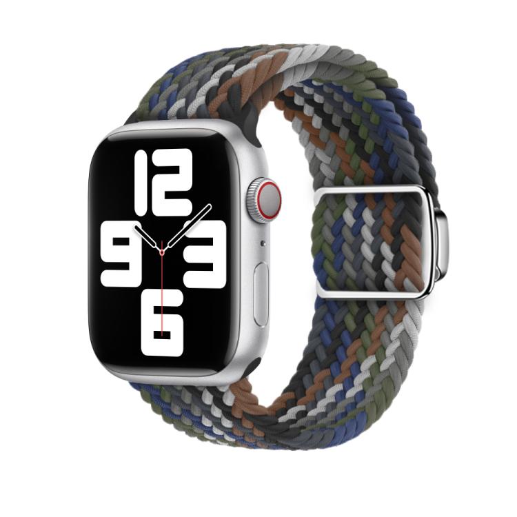 Kalebol Nylon Loop Magnetic Buckle Watch Band, For Apple Watch 46mm / 49mm / 45mm / 44mm