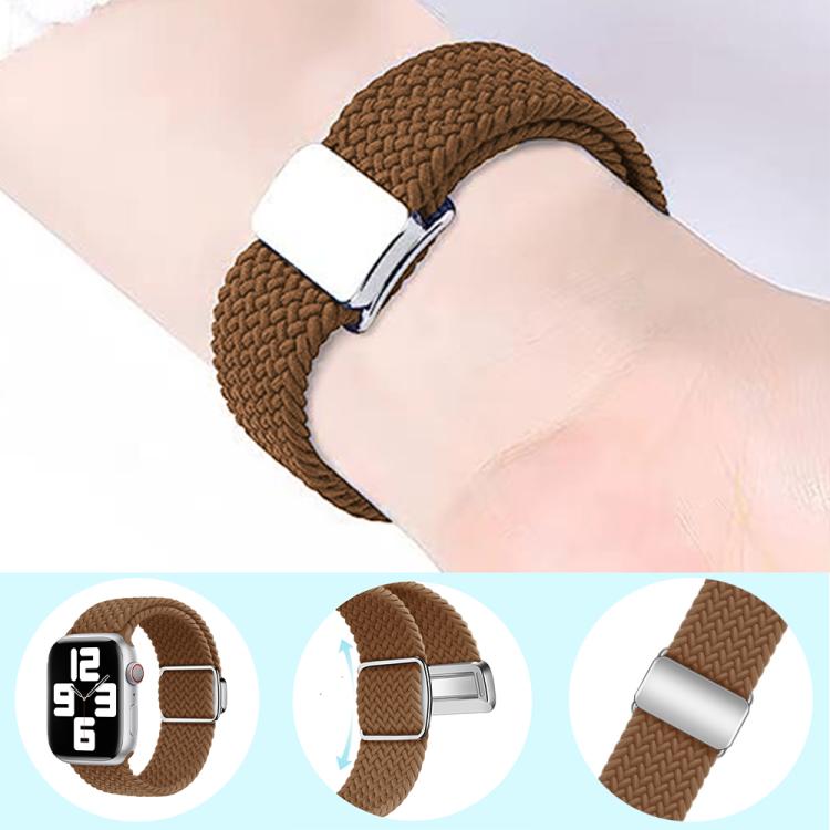 Kalebol Nylon Loop Magnetic Buckle Watch Band, For Apple Watch 46mm / 49mm / 45mm / 44mm
