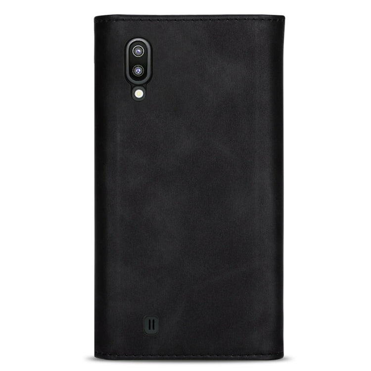 Skin Feel Zipper Horizontal Flip Leather Case with Holder & Card Slots & Photo Frame & Lanyard & Long Rope, For Samsung Galaxy A10 / M10, For Samsung Galaxy A20 / A30 / M10s, For Samsung Galaxy A20e / A10e, For Samsung Galaxy A20s