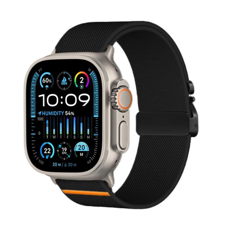 Kalebol Parachute Buckle Elastic Nylon Watch Band, For Apple Watch 46mm / 49mm / 45mm / 44mm, For Apple Watch 42mm / 41mm / 40mm / 38mm