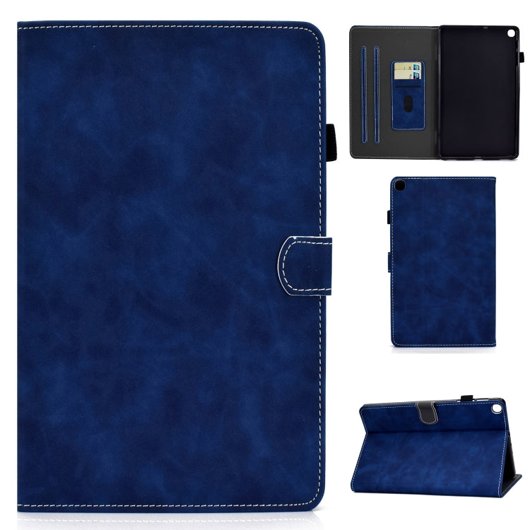 Cowhide Texture Horizontal Flip Leather Case with Holder & Card Slots, For Samsung Galaxy Tab A7 10.4 2020 T500
