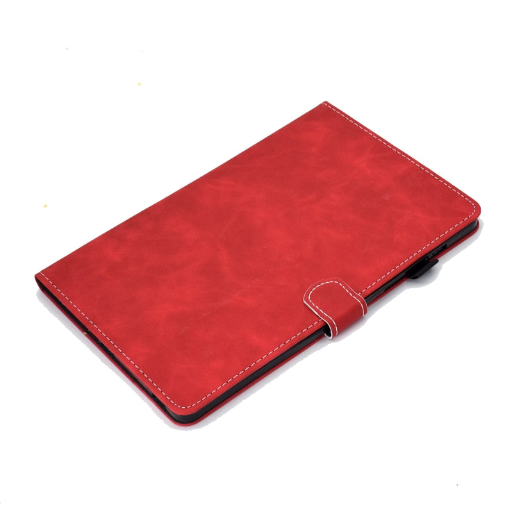 Cowhide Texture Horizontal Flip Leather Case with Holder & Card Slots & Sleep / Wake-up Function, For Samsung Galaxy Tab S8 / Galaxy Tab S7 T870
