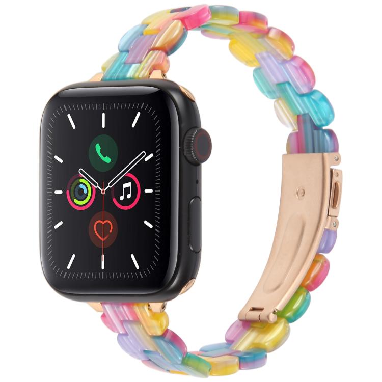Oval Resin Watch Band, For Apple Watch 46mm / 49mm / 45mm / 44mm