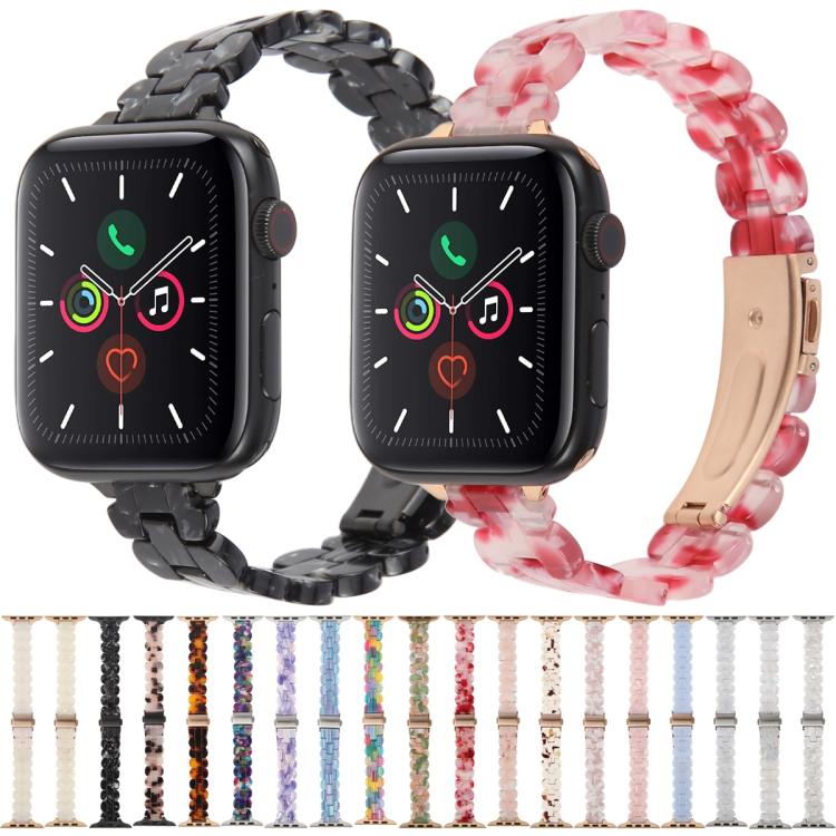 Oval Resin Watch Band, For Apple Watch 46mm / 49mm / 45mm / 44mm