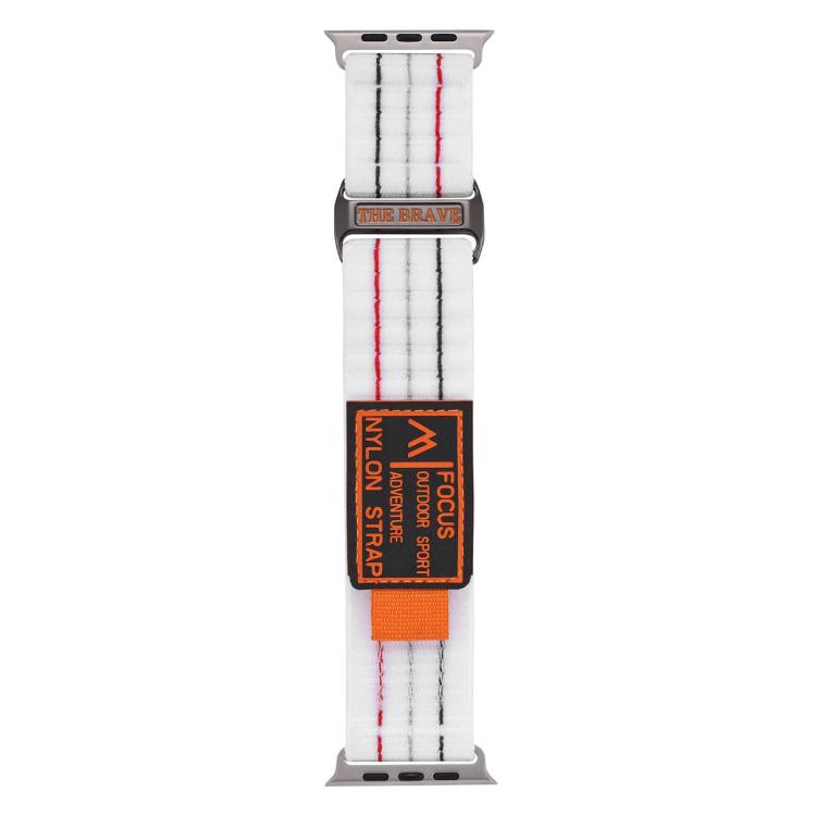 Kalebol  Dual-section Sports Nylon Loop Watch Band, For Apple Watch 46mm / 49mm / 45mm / 44mm, For Apple Watch 42mm / 41mm / 40mm / 38mm
