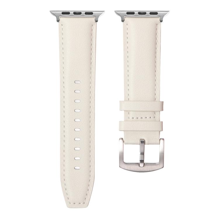 Kalebol Plain Genuine Leather Watch Band