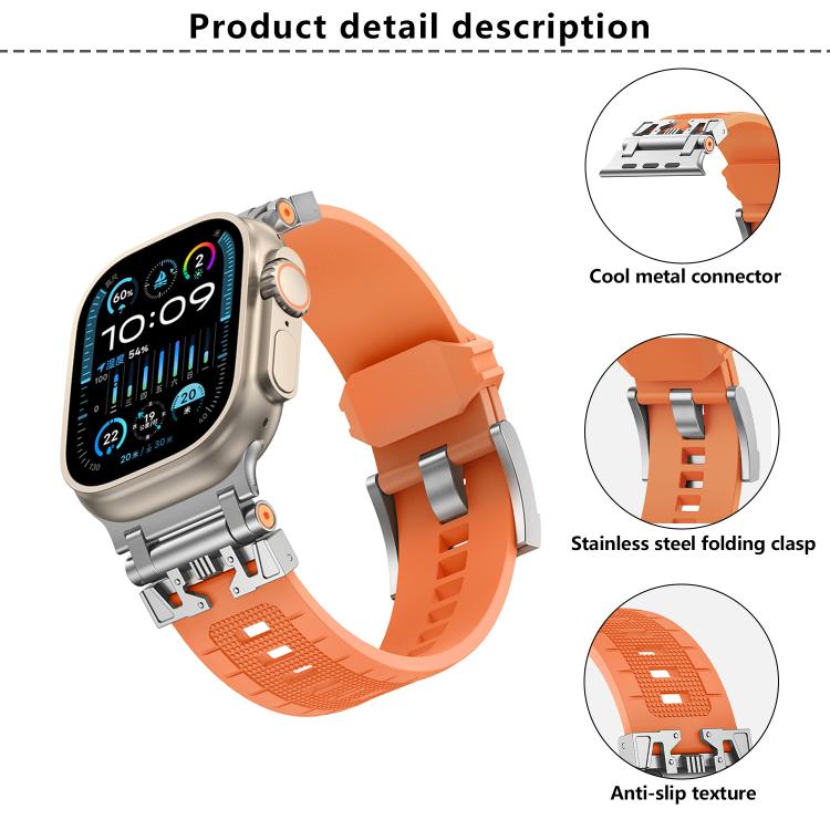 Kalebol Armor TPU Watch Band, For Apple Watch 46mm / 49mm / 45mm / 44mm, For Apple Watch 42mm / 41mm / 40mm / 38mm
