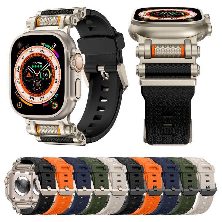Armor Gear Silicone Watch Band, For Apple Watch 46mm / 49mm / 45mm / 44mm