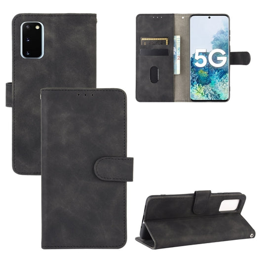 Samsung Galaxy S20 5G leather flip case with magnetic buckle and card slots