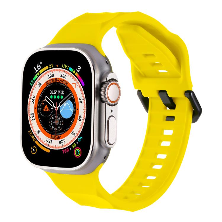 Kalebol Ripple Sports Silicone Strap, For Apple Watch 46mm / 49mm / 45mm / 44mm