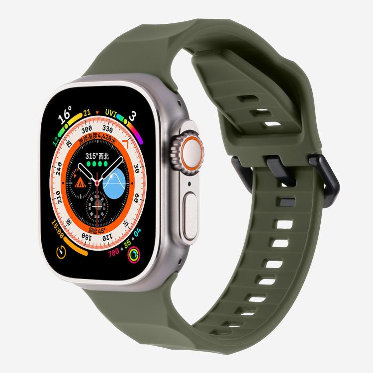 Kalebol Ripple Sports Silicone Strap, For Apple Watch 42mm / 41mm / 40mm / 38mm