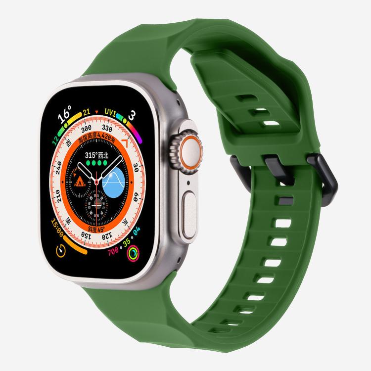 Kalebol Ripple Sports Silicone Strap, For Apple Watch 42mm / 41mm / 40mm / 38mm