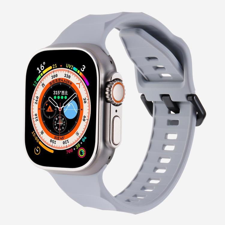 Kalebol Ripple Sports Silicone Strap, For Apple Watch 42mm / 41mm / 40mm / 38mm