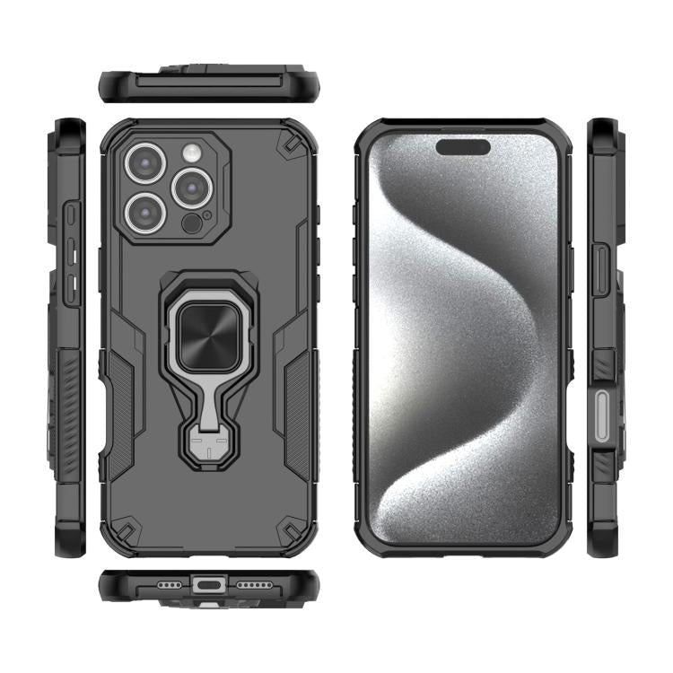Metal Kickstand TPU Hybrid PC Phone Case, For iPhone 16e, For iPhone 16 Pro Max, For iPhone 16 Pro, For iPhone 16 Plus