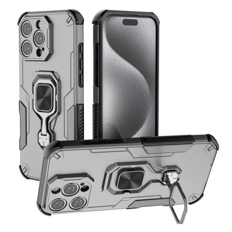 Metal Kickstand TPU Hybrid PC Phone Case, For iPhone 16e, For iPhone 16 Pro Max, For iPhone 16 Pro, For iPhone 16 Plus