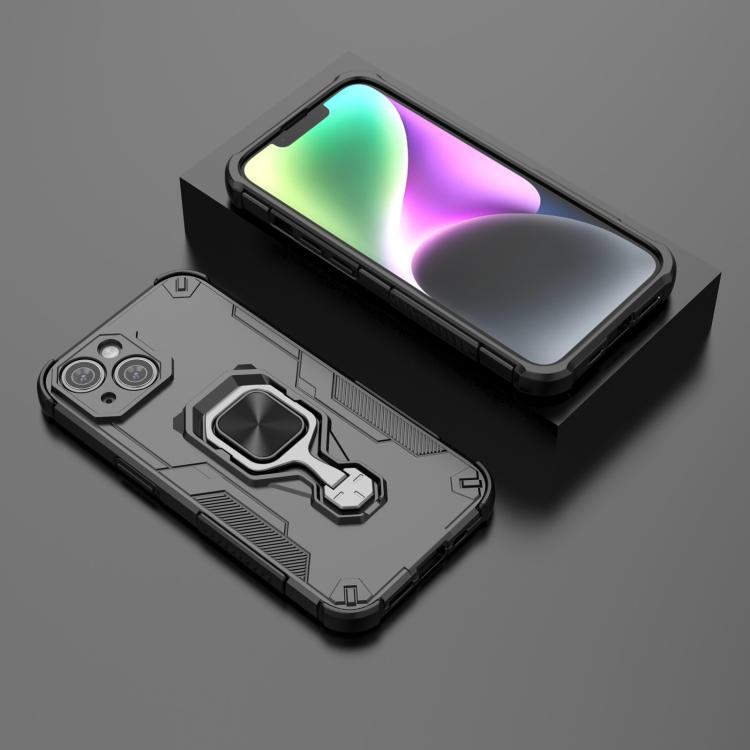 Metal Kickstand TPU Hybrid PC Phone Case, For iPhone 15, For iPhone 14, For iPhone 14 Pro, For iPhone 14 Pro Max