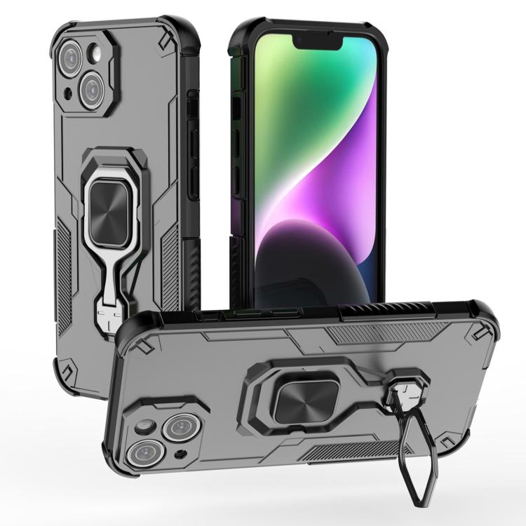 Metal Kickstand TPU Hybrid PC Phone Case, For iPhone 15, For iPhone 14, For iPhone 14 Pro, For iPhone 14 Pro Max