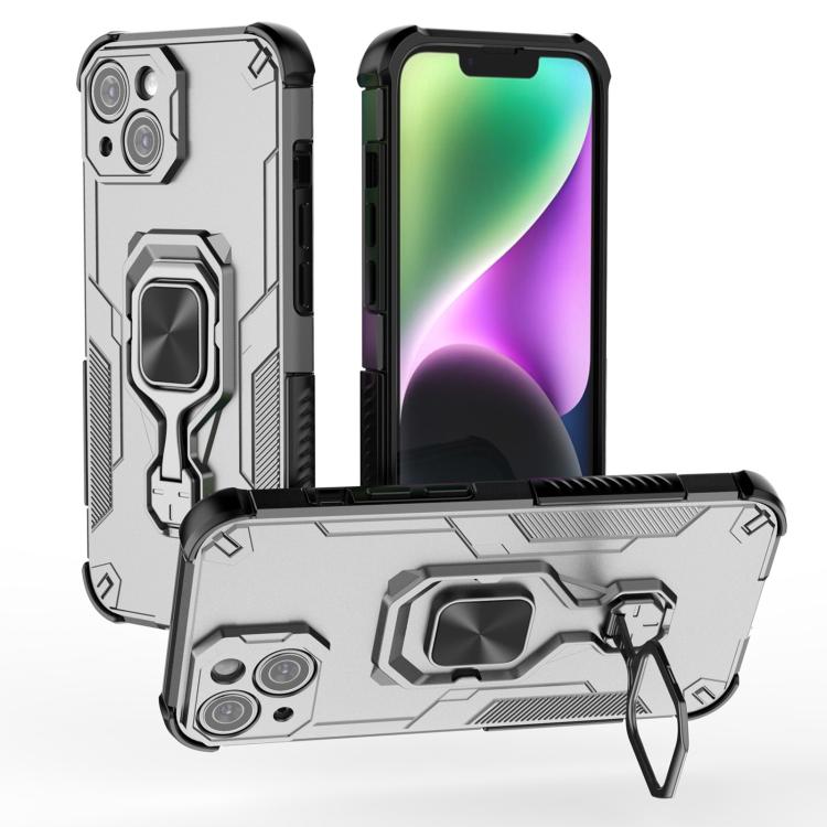 Metal Kickstand TPU Hybrid PC Phone Case, For iPhone 15, For iPhone 14, For iPhone 14 Pro, For iPhone 14 Pro Max