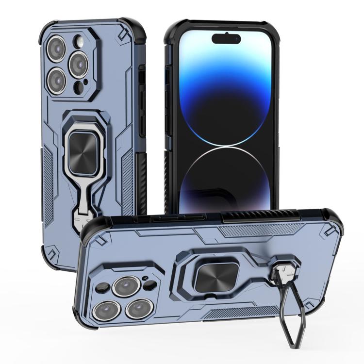 Metal Kickstand TPU Hybrid PC Phone Case, For iPhone 15, For iPhone 14, For iPhone 14 Pro, For iPhone 14 Pro Max