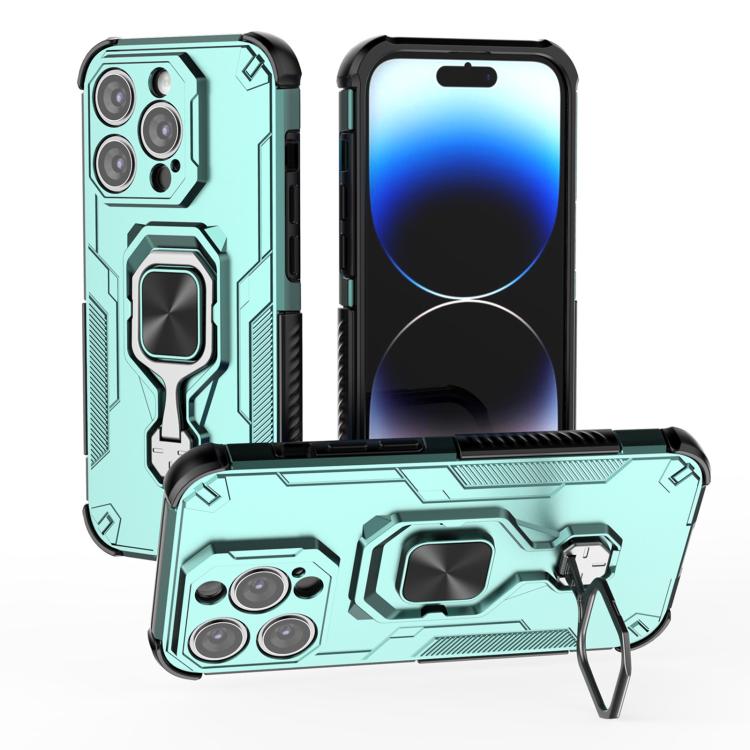 Metal Kickstand TPU Hybrid PC Phone Case, For iPhone 15, For iPhone 14, For iPhone 14 Pro, For iPhone 14 Pro Max