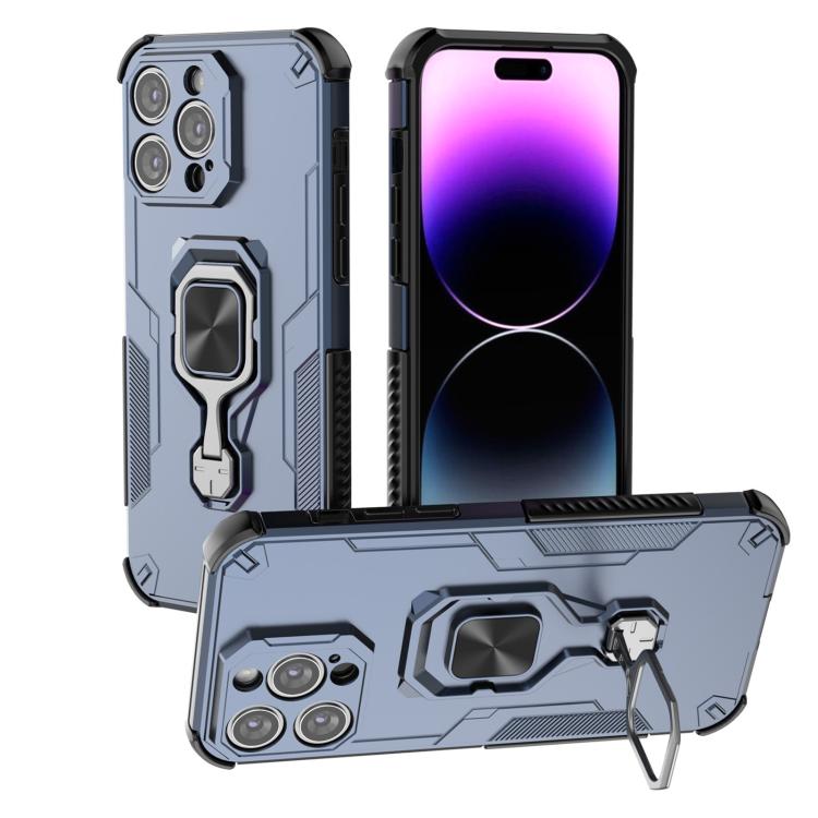 Metal Kickstand TPU Hybrid PC Phone Case, For iPhone 15, For iPhone 14, For iPhone 14 Pro, For iPhone 14 Pro Max