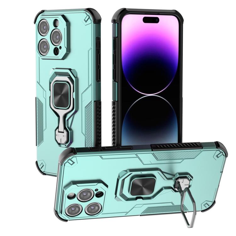Metal Kickstand TPU Hybrid PC Phone Case, For iPhone 15, For iPhone 14, For iPhone 14 Pro, For iPhone 14 Pro Max
