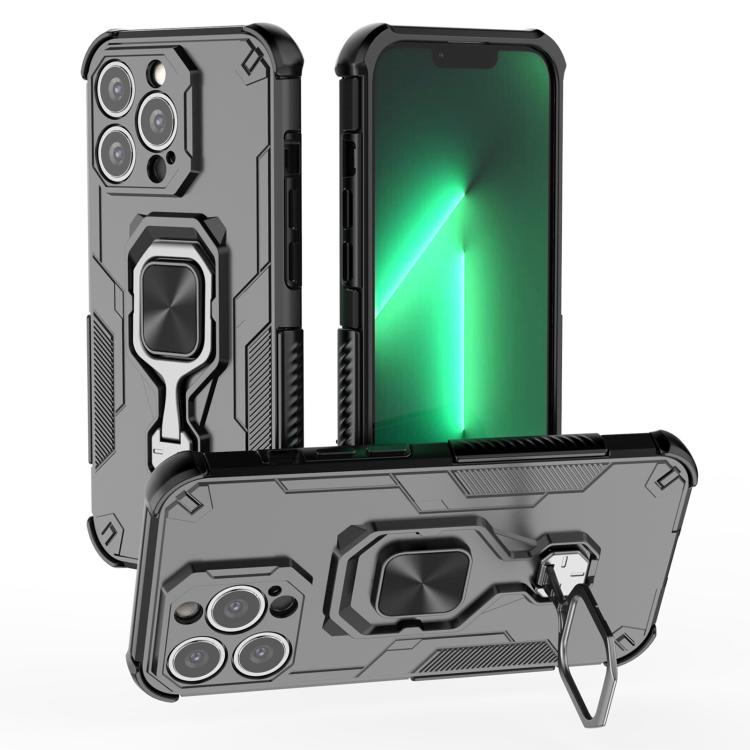 Metal Kickstand TPU Hybrid PC Phone Case, For iPhone 15, For iPhone 14, For iPhone 14 Pro, For iPhone 14 Pro Max