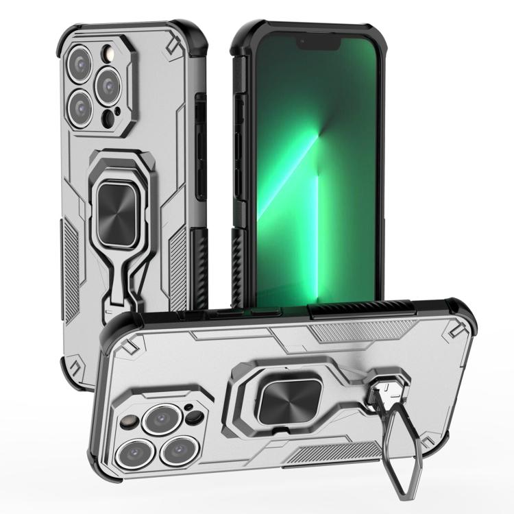 Metal Kickstand TPU Hybrid PC Phone Case, For iPhone 15, For iPhone 14, For iPhone 14 Pro, For iPhone 14 Pro Max