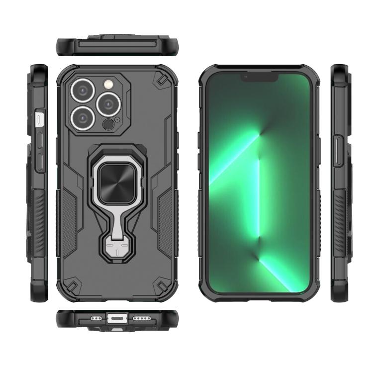 Metal Kickstand TPU Hybrid PC Phone Case, For iPhone 13 Pro Max, For iPhone 13 Pro, For iPhone 13