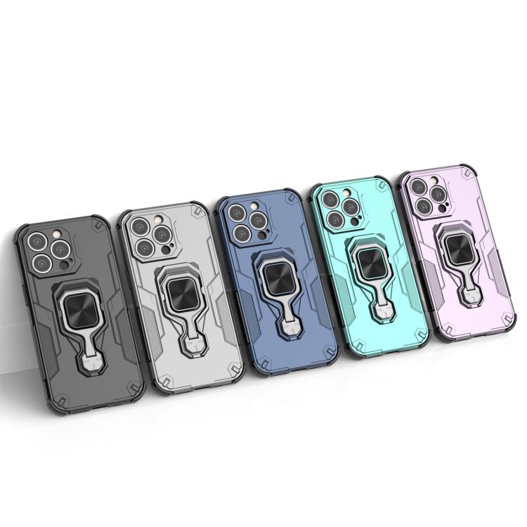 Metal Kickstand TPU Hybrid PC Phone Case, For iPhone 13 Pro Max, For iPhone 13 Pro, For iPhone 13