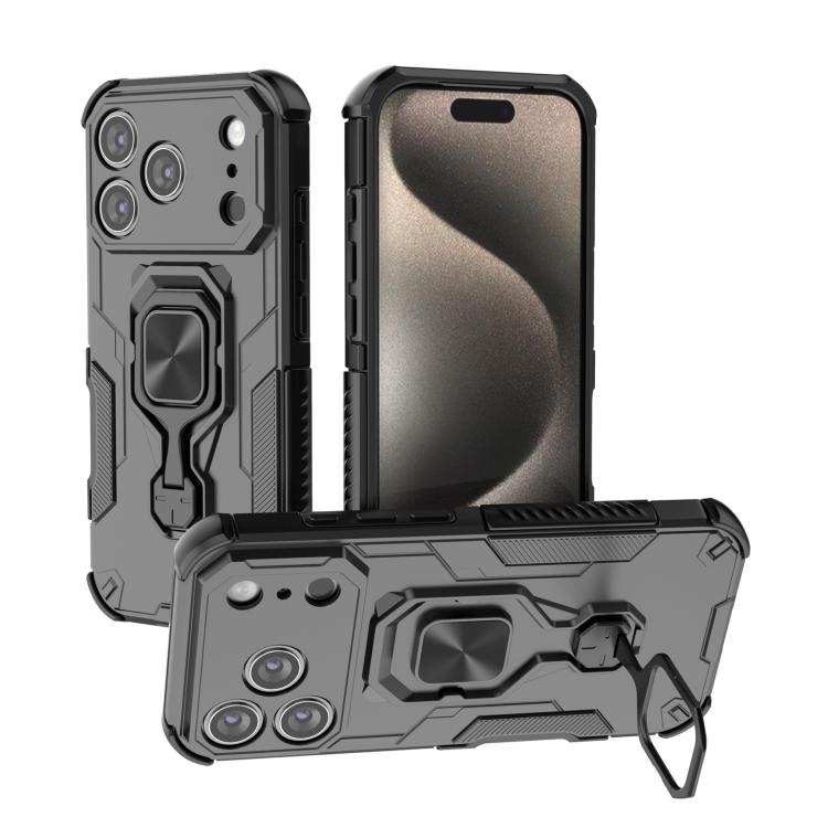 Metal Kickstand TPU Hybrid PC Phone Case, For iPhone 17 Pro Max, For iPhone 17 Pro, For iPhone 17, For iPhone 17 Air