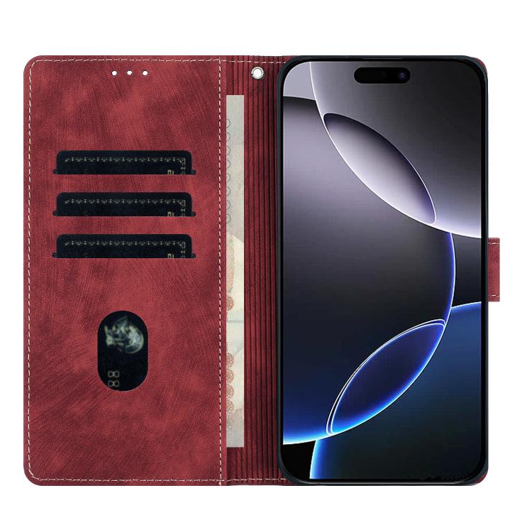 Mandala Embossed Retro Frosted Leather Phone Case, For iPhone 17 Pro Max, For iPhone 17 Pro, For iPhone 17, For iPhone 17 Air