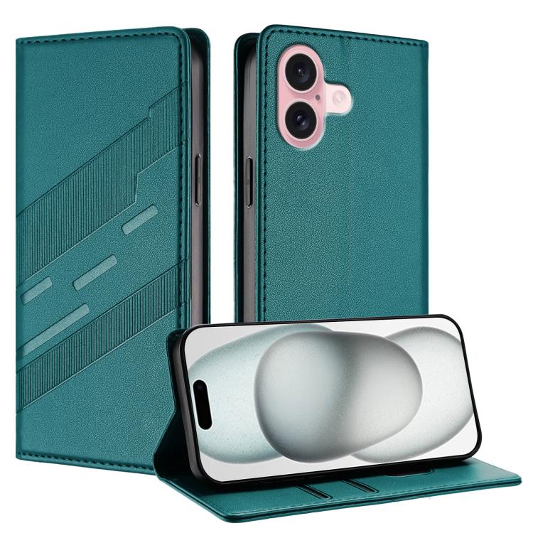 Embossed Multi-functional Wallet Retro Leather Phone Case, For iPhone 16 Pro, For iPhone 16 Plus, For iPhone 16