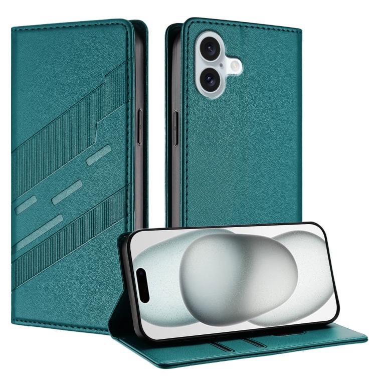 Embossed Multi-functional Wallet Retro Leather Phone Case, For iPhone 16 Pro, For iPhone 16 Plus, For iPhone 16