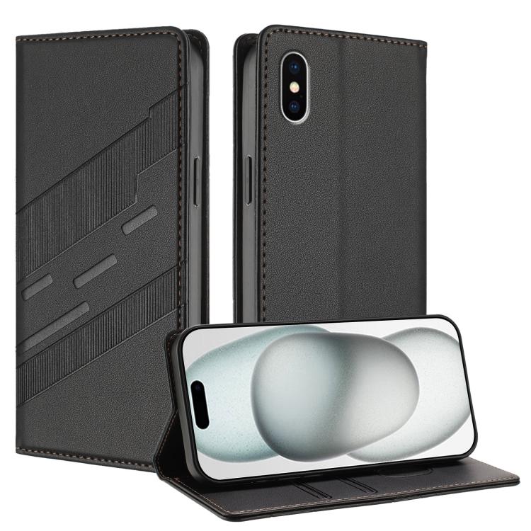 Embossed Multi-functional Wallet Retro Leather Phone Case, For iPhone XS / X, For iPhone XR, For iPhone XS Max
