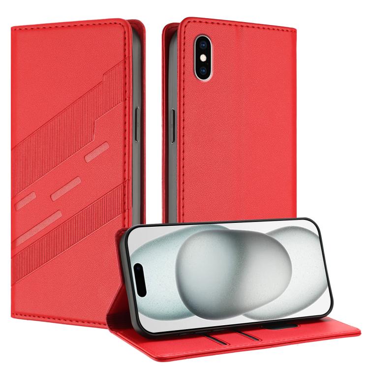 Embossed Multi-functional Wallet Retro Leather Phone Case, For iPhone XS / X, For iPhone XR, For iPhone XS Max