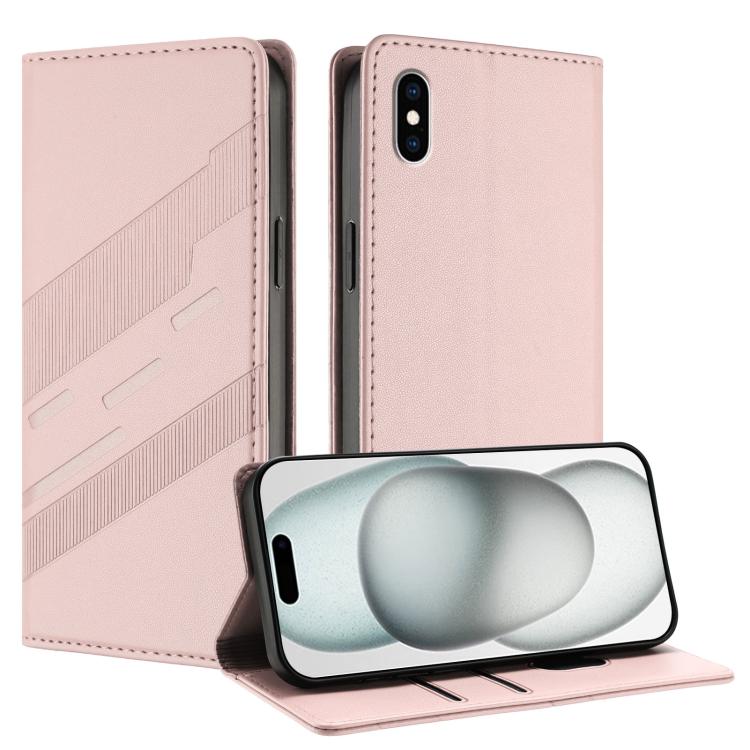 Embossed Multi-functional Wallet Retro Leather Phone Case, For iPhone XS / X, For iPhone XR, For iPhone XS Max