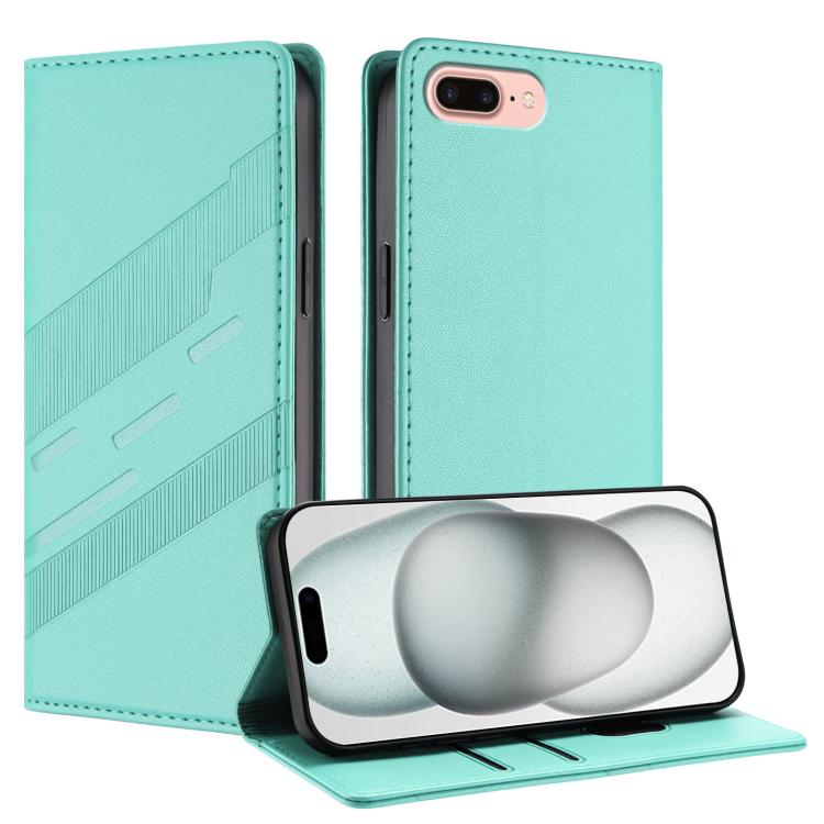 Embossed Multi-functional Wallet Retro Leather Phone Case, For iPhone 8 Plus / 7 Plus