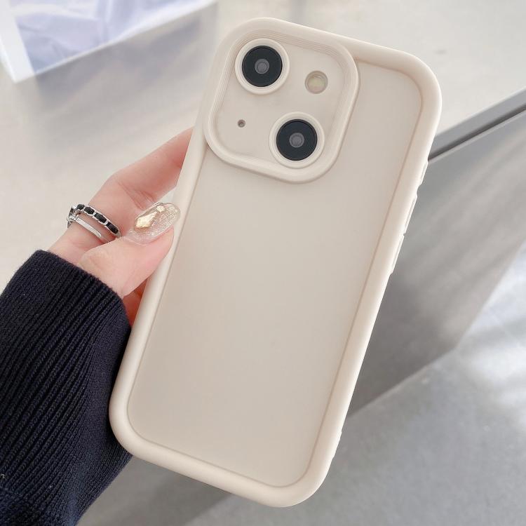 Shockproof Frame Frosted Precise Hole TPU Phone Case, For iPhone 15, For iPhone 14 Plus, For iPhone 14