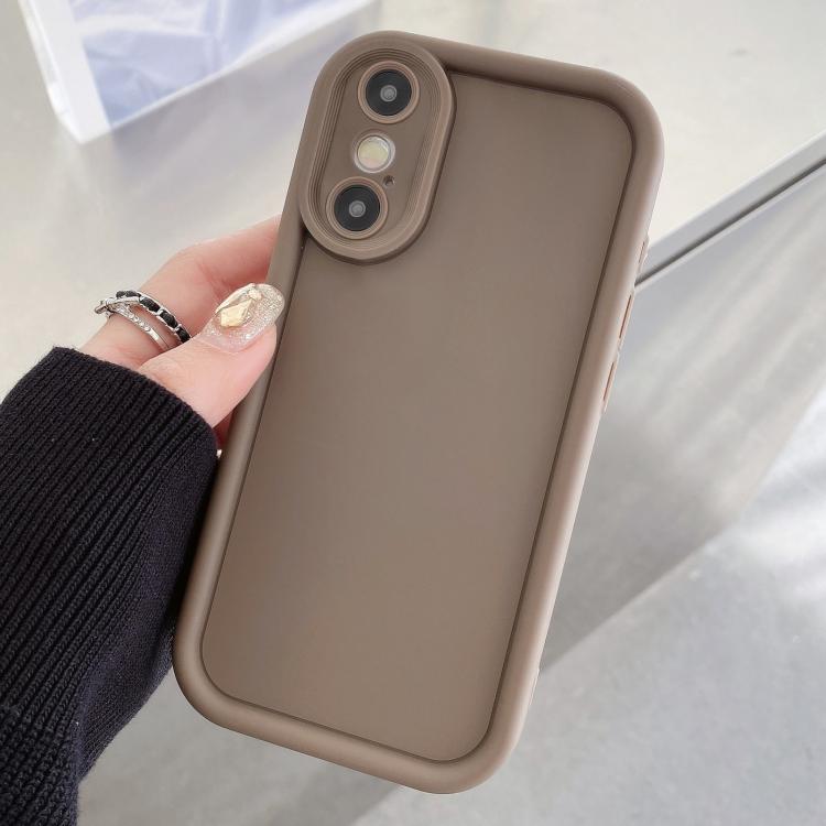 Shockproof Frame Frosted Precise Hole TPU Phone Case, For iPhone X / XS, For iPhone XR, For iPhone XS Max