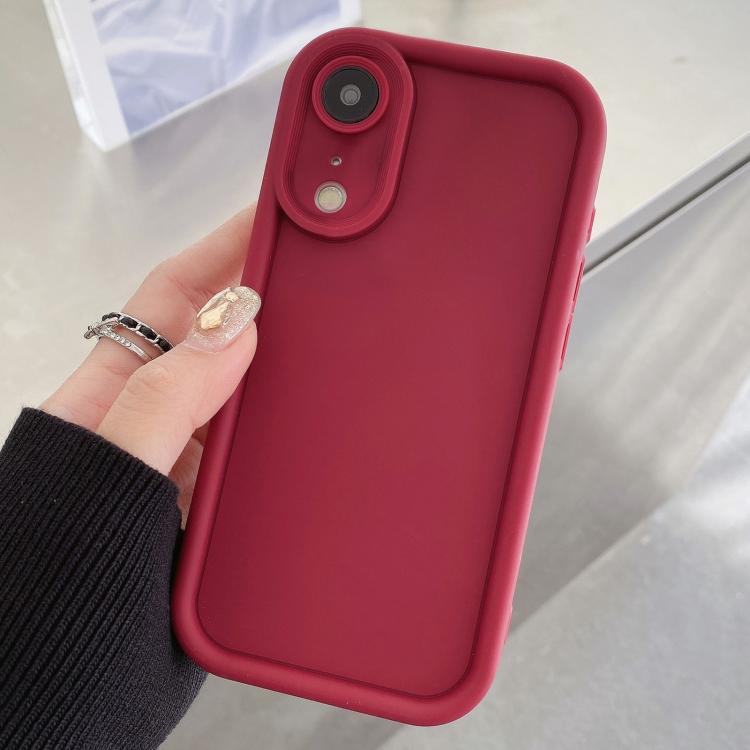 Shockproof Frame Frosted Precise Hole TPU Phone Case, For iPhone X / XS, For iPhone XR, For iPhone XS Max