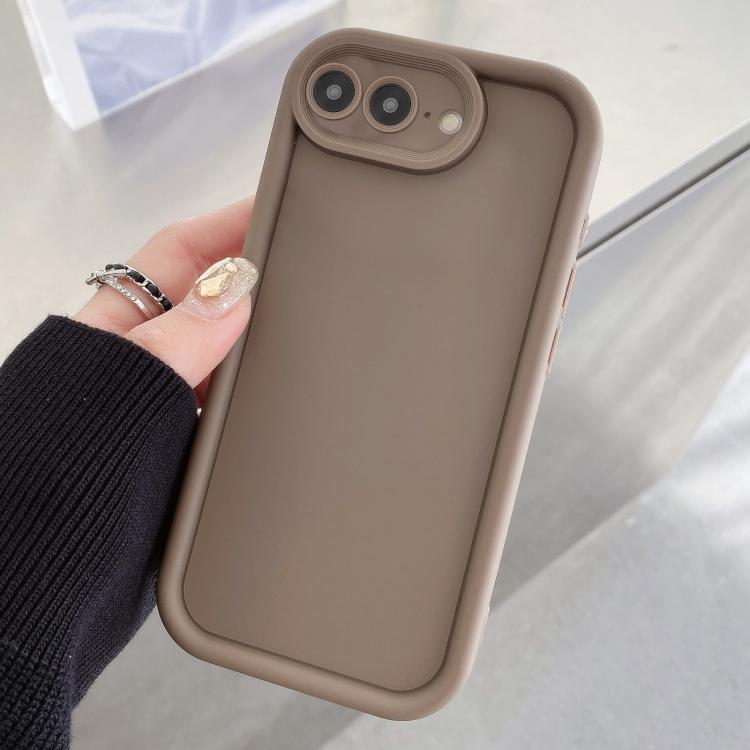 Shockproof Frame Frosted Precise Hole TPU Phone Case, For iPhone 8 Plus / 7 Plus
