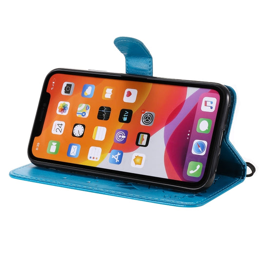 Leather iPhone 11 case corner protection shockproof construction closeup