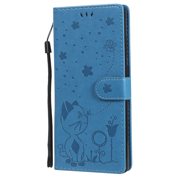 Cat Bee Embossing Pattern Shockproof Horizontal Flip Leather Case with Holder & Card Slots & Wallet, For Samsung Galaxy Note 20, For Samsung Galaxy Note 20 Ultra