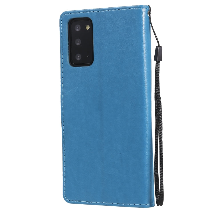 Cat Bee Embossing Pattern Shockproof Horizontal Flip Leather Case with Holder & Card Slots & Wallet, For Samsung Galaxy Note 20, For Samsung Galaxy Note 20 Ultra